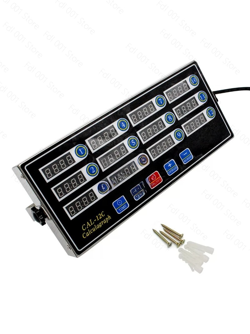 Commercial Kitchen Timer - Commercial 12-Channel Timer Kitchen Reminder Baking