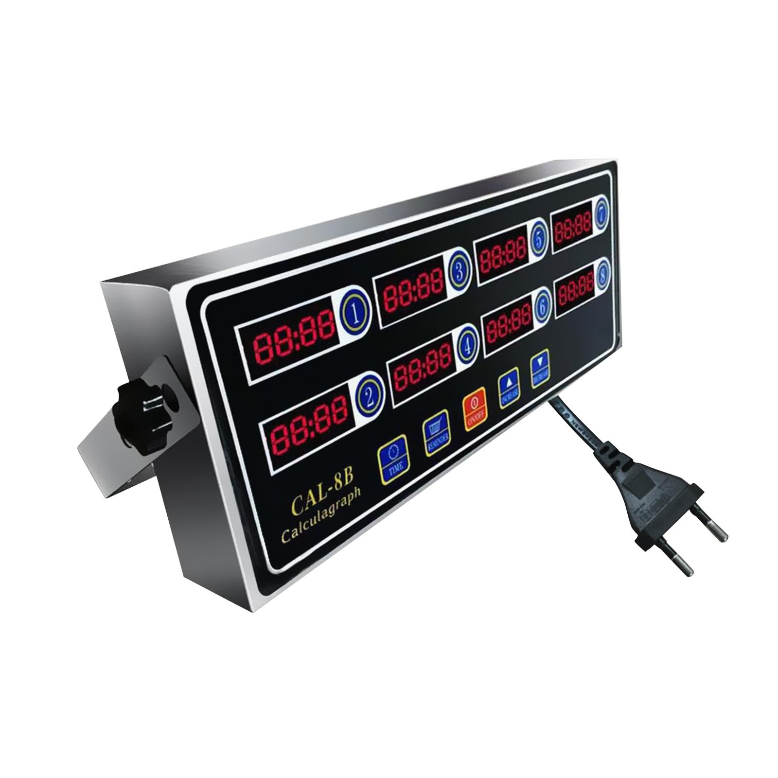 Commercial Kitchen Timer - Commercial 8 Channels Digital Kitchen Timer