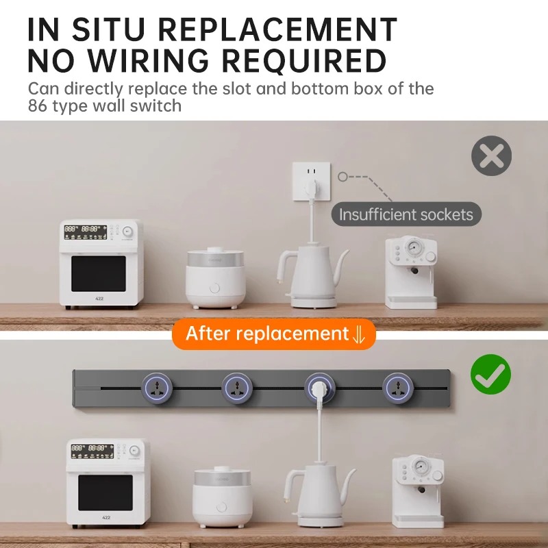Hidden Wall Socket Power Rail  - Commercial Kitchen Swing Door review and price