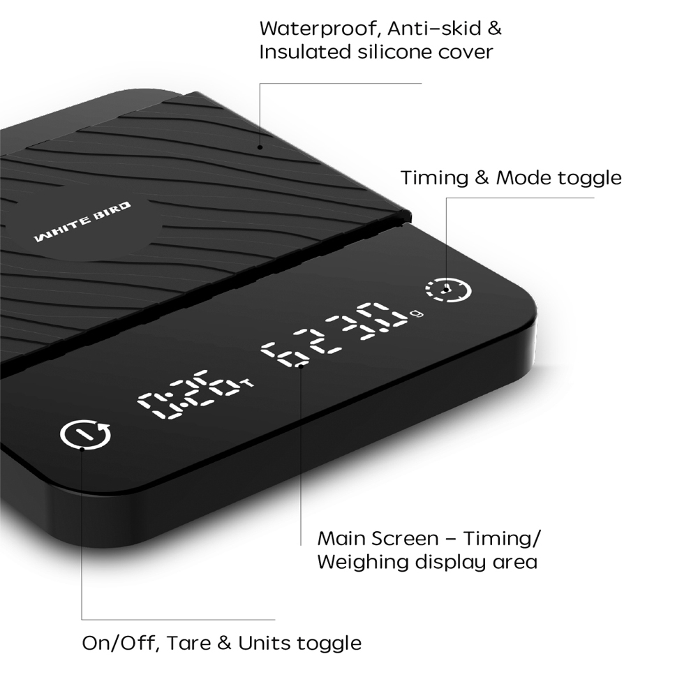 Smart Coffee Scale With Timer  - Commercial Kitchen Timer review and price