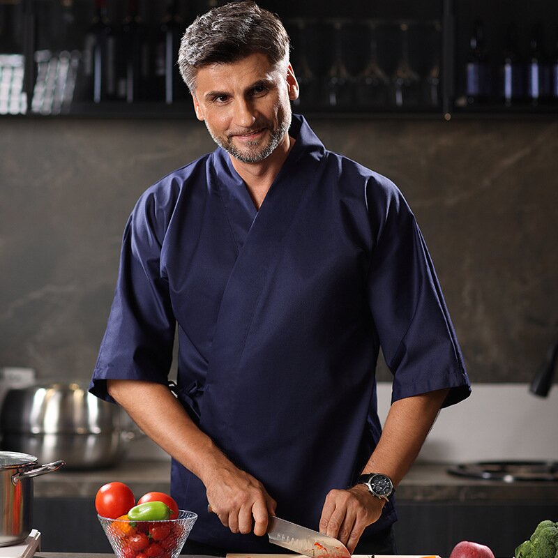 Chef Uniform 3/4 Sleeves Resta - Commercial Kitchen Services review and price