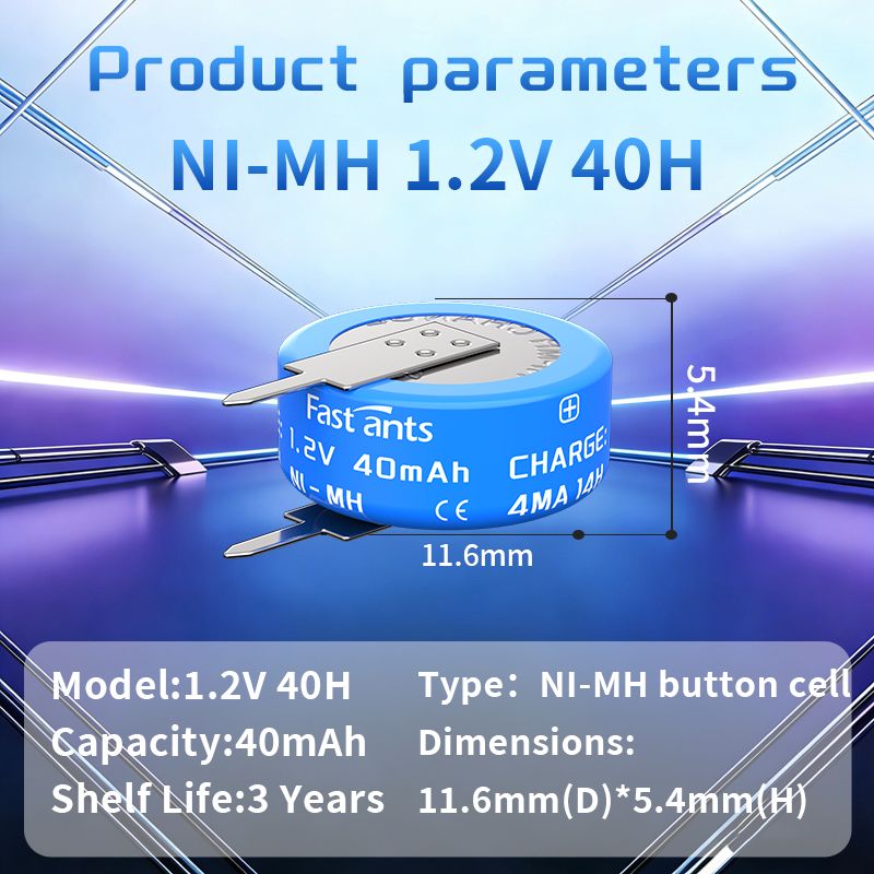 1.2V 40mAh 40H Ni-MH Button Ce - Commercial Kitchen Timer review and price