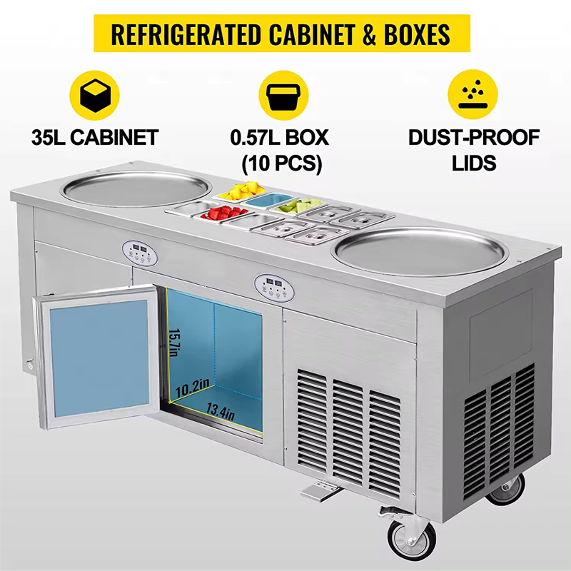 Automatic Large Pot Ice Cream  - Commercial Kitchen Ice Machine review and price