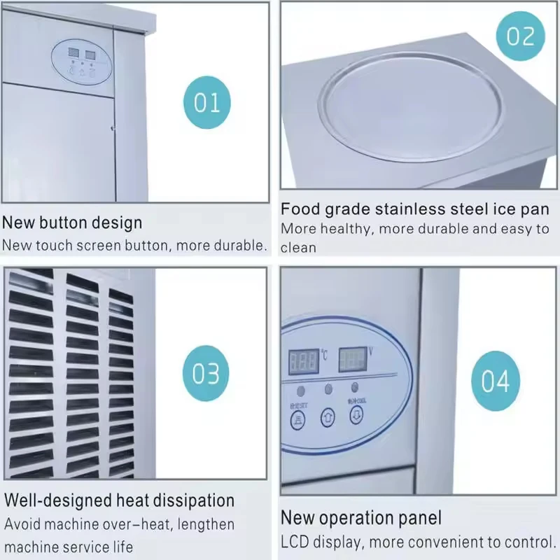 Automatic Large Pot Ice Cream  - Commercial Kitchen Ice Machine review and price