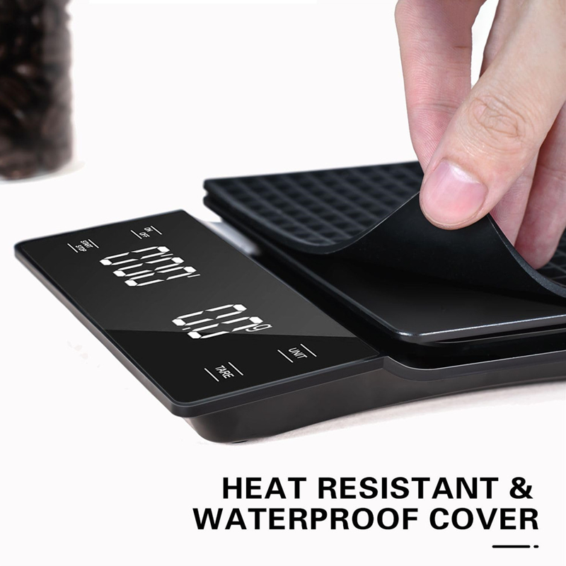 3kg 0.1g Digital Coffee Scale  - Commercial Kitchen Timer review and price