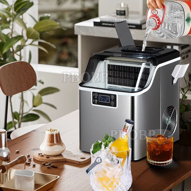 PBOBP Ice Cube Maker 30KG Wate - Commercial Kitchen Ice Machine review and price