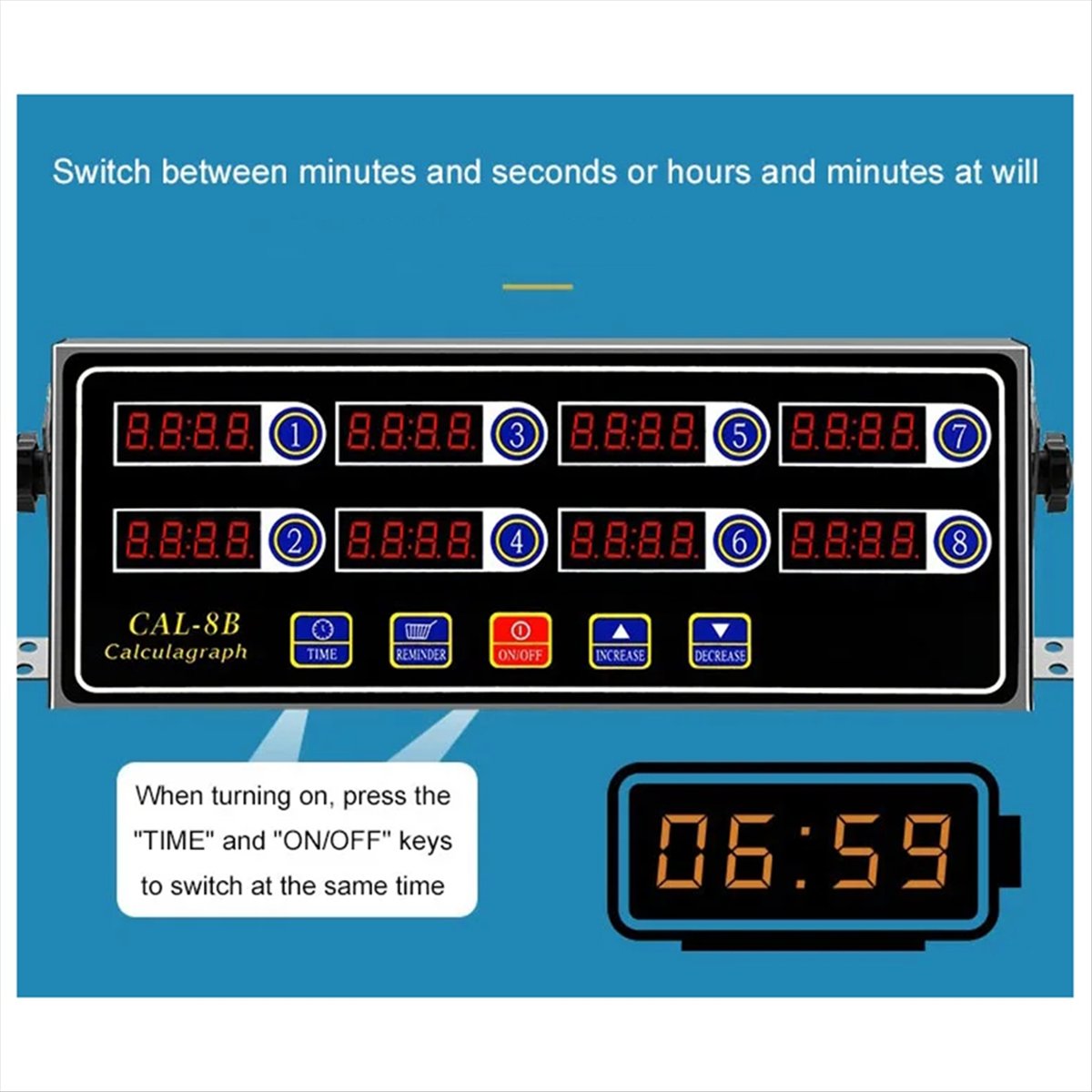 A32I Commercial Eighth 8 Chann - Commercial Kitchen Timer review and price