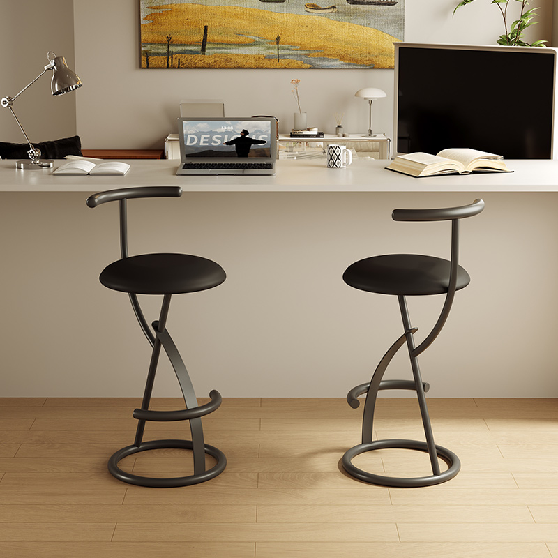 Nordic Modern Bar Stool with B - Commercial Kitchen Designer review and price
