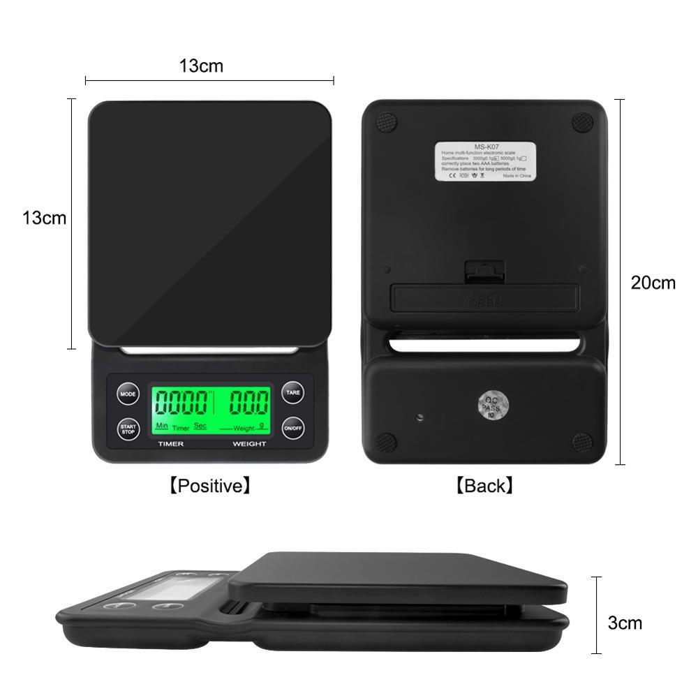 3kg/0.1g 5kg/0.1g Drip Coffee  - Commercial Kitchen Timer review and price