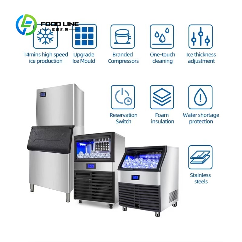Commercial Ice Cube Maker Mach - Commercial Kitchen Ice Machine review and price