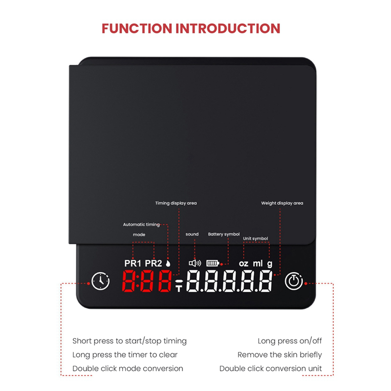 Sale Mini Smart Kitchen Scale  - Commercial Kitchen Timer review and price