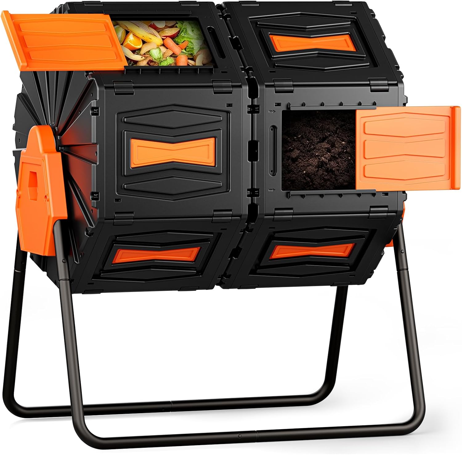 Outdoor Compost Tumbler Bin Du - Commercial Kitchen Swing Door review and price
