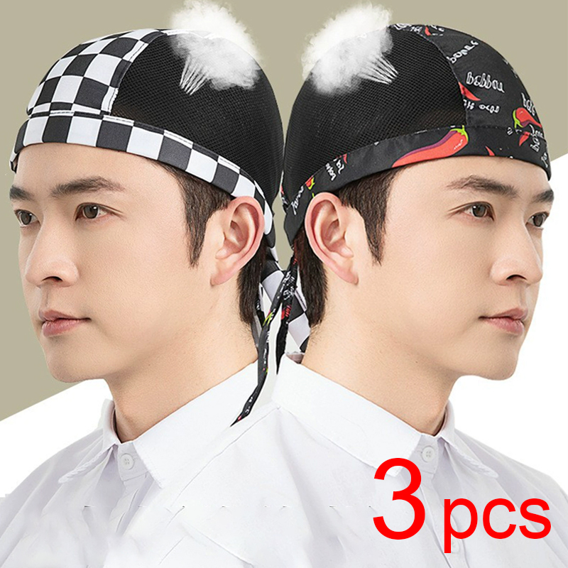 Breathable Mesh Cook Hat 3pcs  - Commercial Kitchen Services review and price