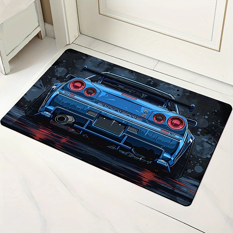 Cool Sports Car Design Doormat - Commercial Kitchen Designer review and price