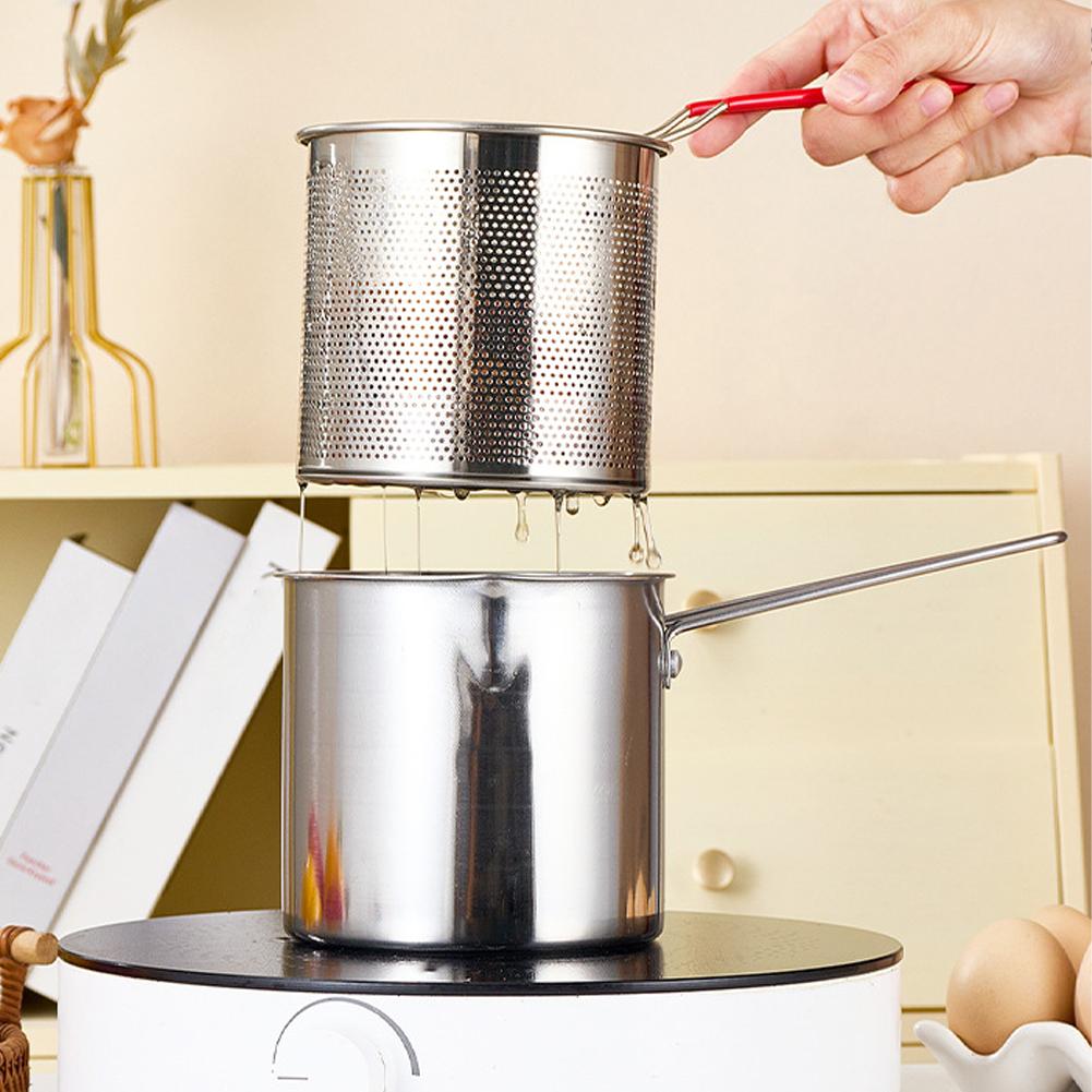 Stainless Steel Deep Fryer Pot - Commercial Kitchen Appliances review and price
