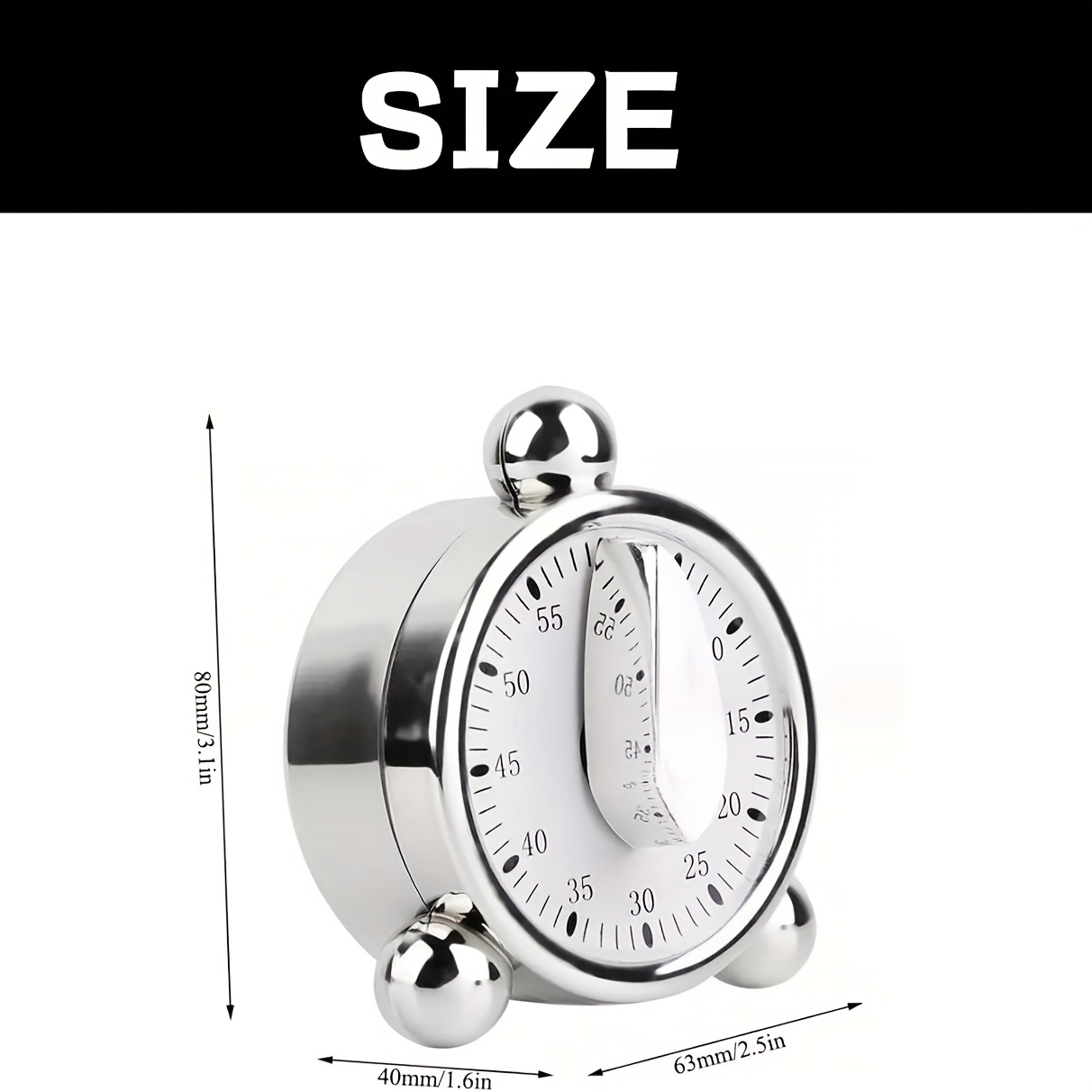 Visible Mechanical Timer, 60-M - Commercial Kitchen Timer review and price