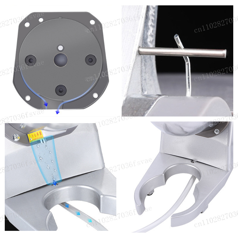 Double Blade Ice Crusher Machi - Commercial Kitchen Ice Machine review and price